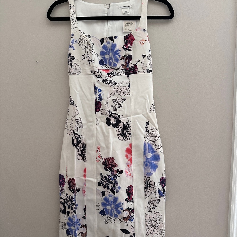 Floral Print Sleeveless Dress